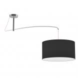 TWIN LS-R Lampa Sufitowa inox, nowowczesna regulowana lampa sufitowa z abazurem, ElmarCo POLSKI producent oświetlenia elmarco_pl